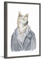 "Bad Boy" Framed Painting Print, 12"x18"