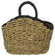 Set of 3 Woven Seagrass Baskets Decorative Rustic Home Storage Decor Organizer