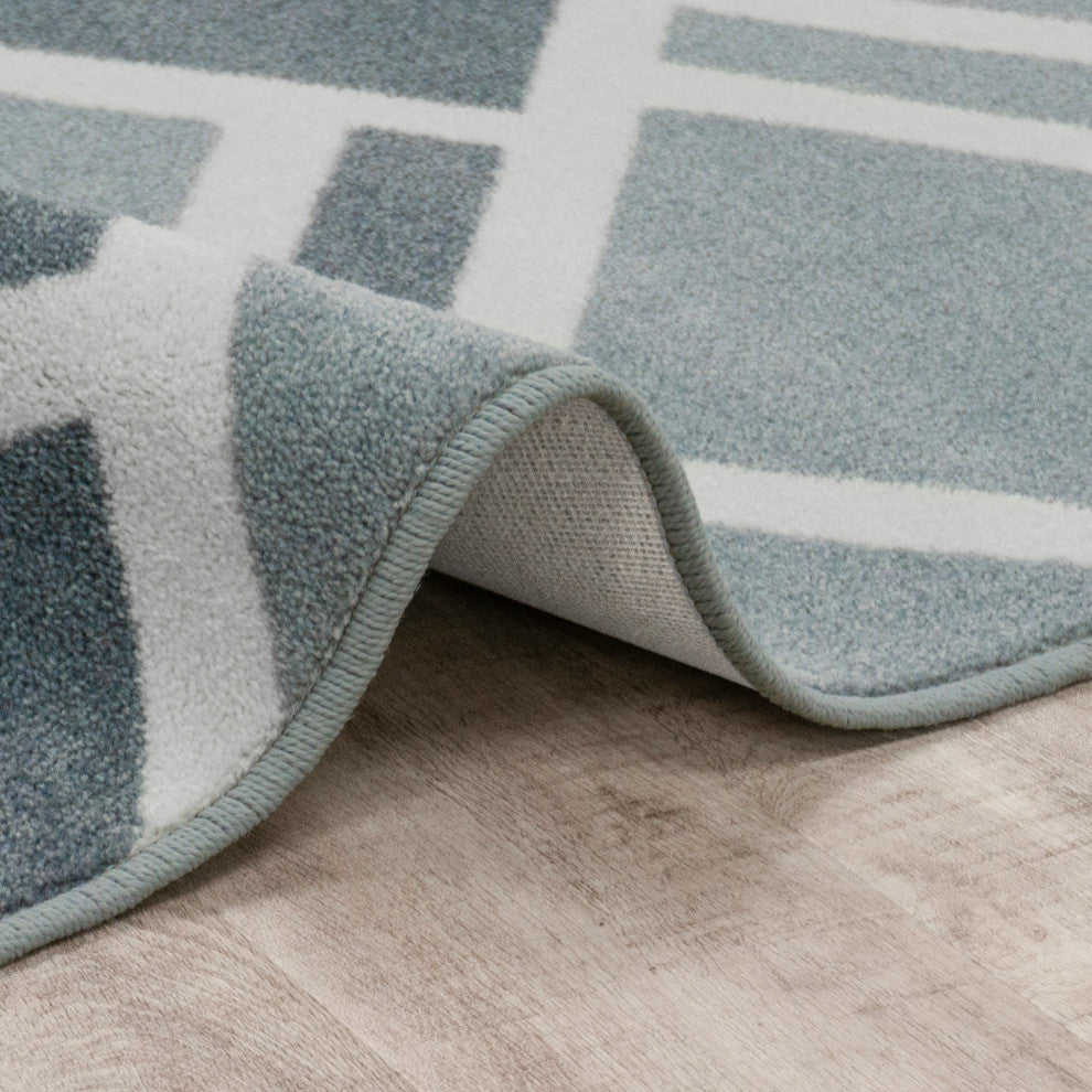 Joy Carpets Impressions Midas Area Rug, Cloudy, 5'4"x7'8"
