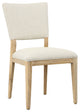 Lonewood Cotton Blend Upholstered Dining Chair, Off-White