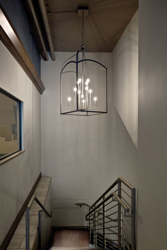 Hinkley Clarendon Double Extra Large Three Tier Open Frame, Bronze