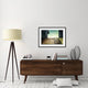 "Free Like A Bird" Framed Digital Print by Dennis Mohrmann, 38"x28"