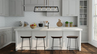 Diya Countoured Counter Stool Set of two, Chestnut/Black