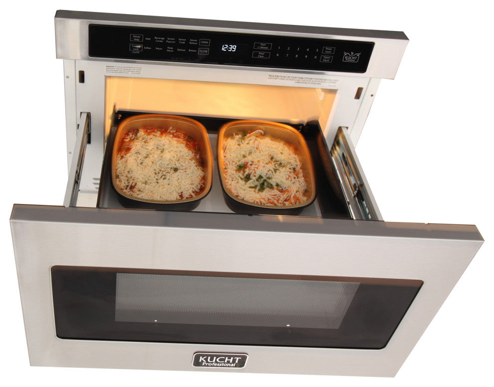Kucht 24" 1.2 Cu. Ft. Built-in Microwave Drawer