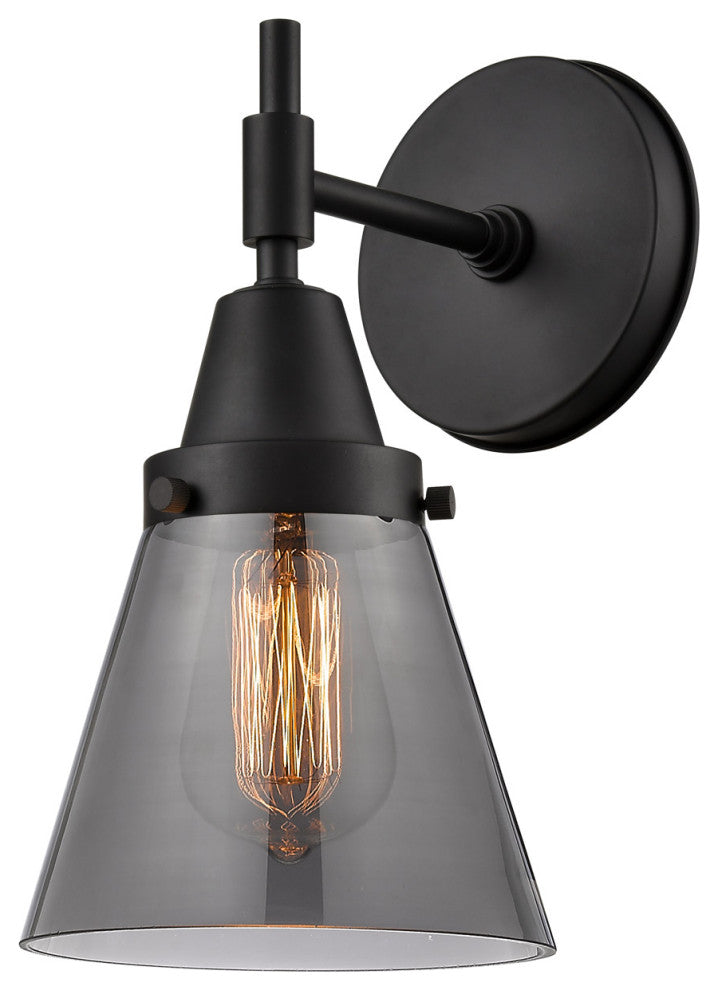 INNOVATIONS LIGHTING 447-1W-BK-G63 Caden 1 Light 9 inch Sconce