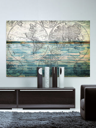 "Round and Round" Fine Art Canvas Print, 18"x12"