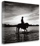 "Silhouettes At Sunset" By Monte Nagler, Giclee Print on Gallery Wrap Canvas