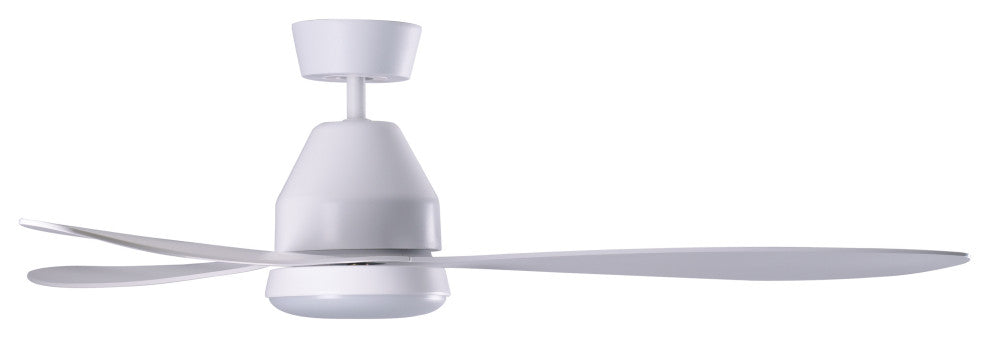 Lucci Air Whitehaven 56" Smart WiFi Controlled Indoor/Outdoor Fan w/Light, White