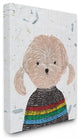 Hipster Dog Knit Shirt Poodle Funny Animal Painting, 24"x30"