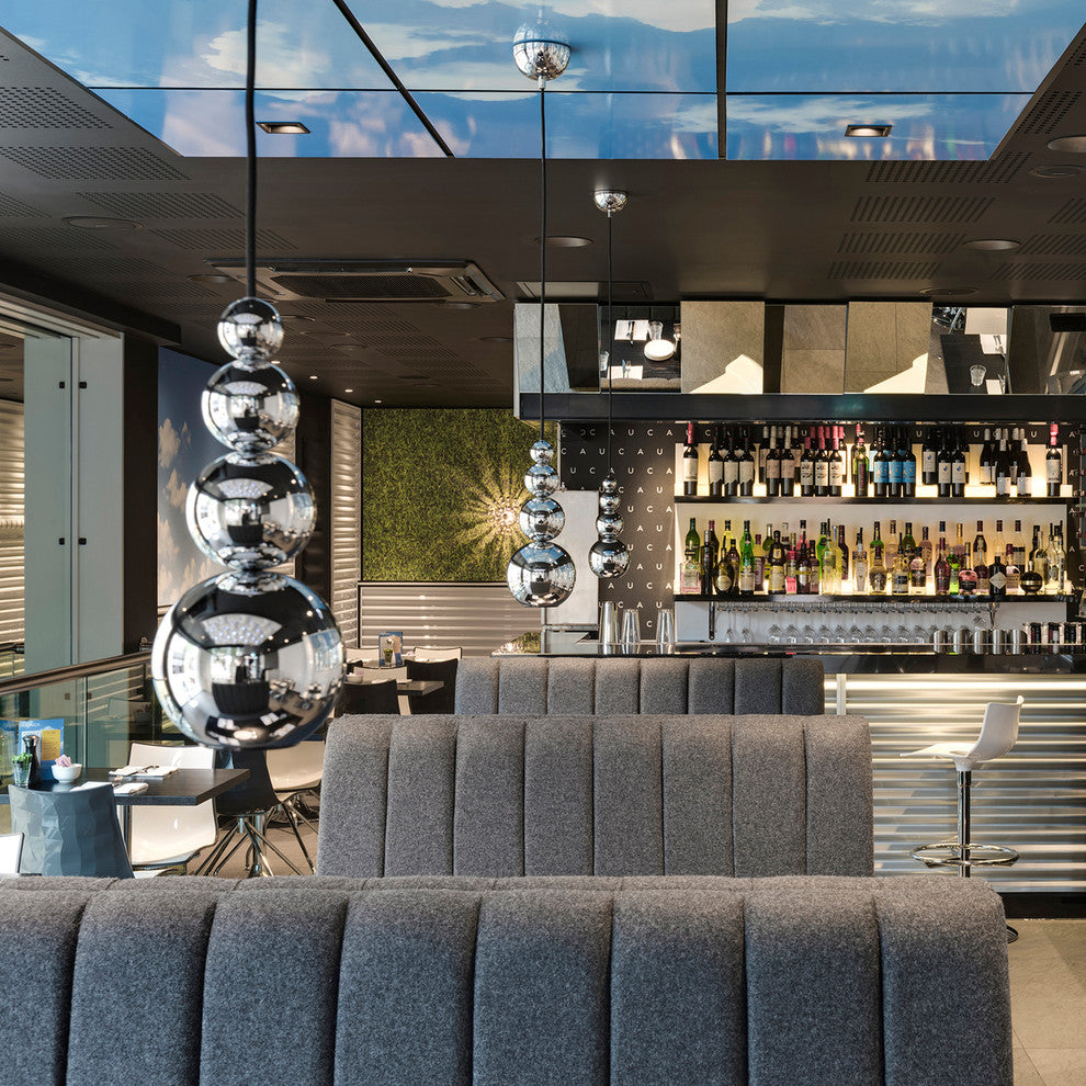 Innermost modern Bubble Pendant Light Chrome