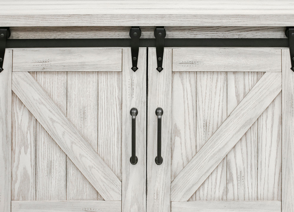Avondale 60" TV Console Barn Door