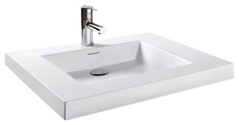 Lavatory Sink VCS 24 CUBE COLLECTION IN: 24x22x2