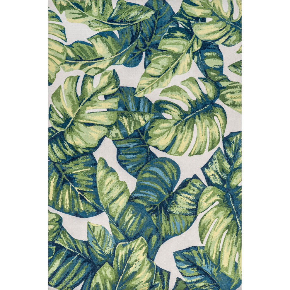 Nuloom Contemporary Country and Floral Area Rug, Green Multicolor 10'x14'