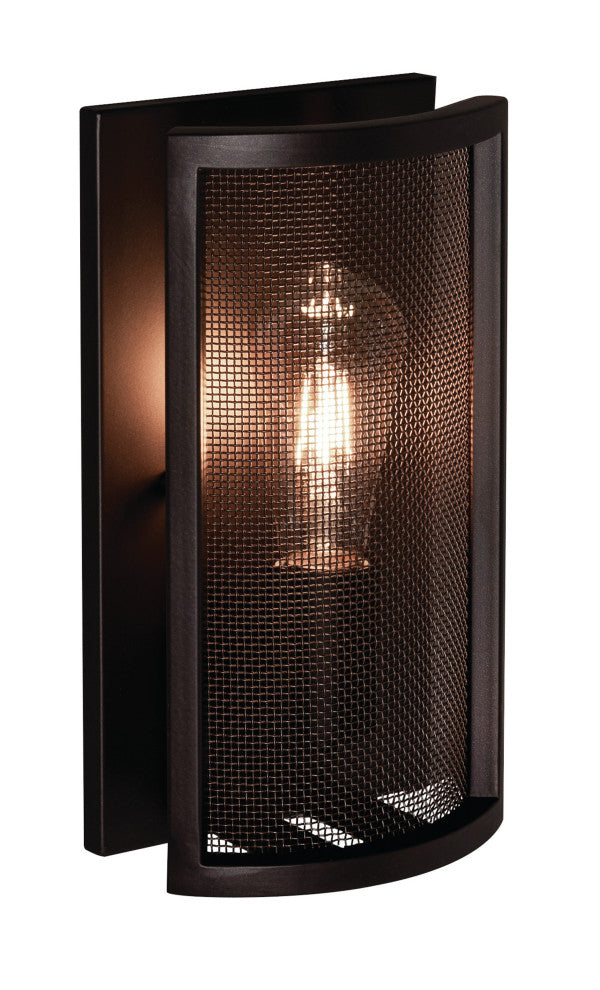 Austin Sconce, Medium Base, 120V, Bronze