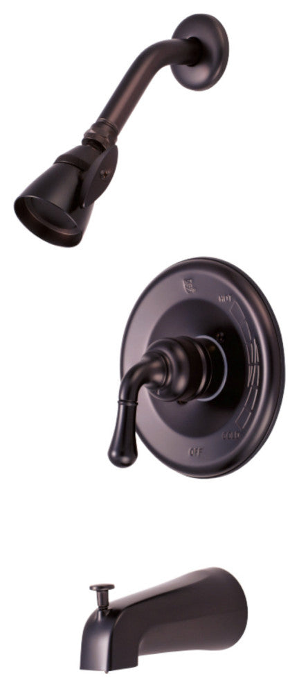 Kingston Brass Single-Handle Tub and Shower Faucet, Oil Rubbed Bronze