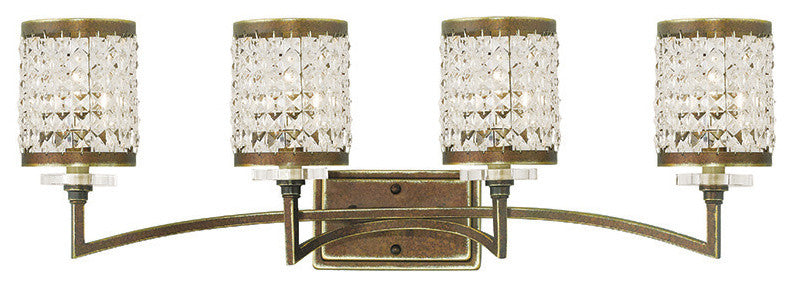 Grammercy Bath Light, Hand Painted Palacial Bronze