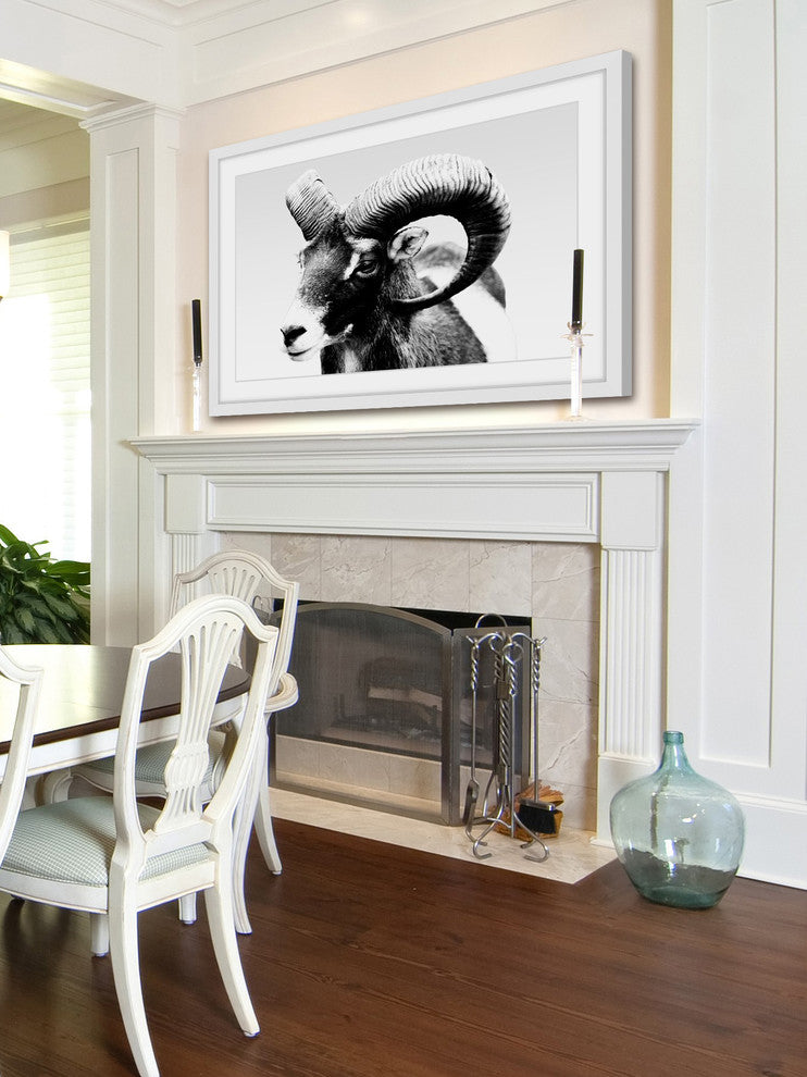 Marmont Hill, "Ram Forward" Framed Painting Print, 30x20