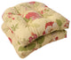 Risa Lemonade Wicker Seat Cushion, Set of 2