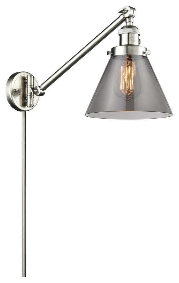 Innovations Lighting 237-Sn-G43-Led 1 Light Dimmable Led Swing Arm