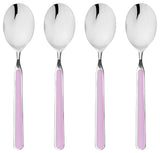 Fantasia American Coffee Spoon Set 4-Piece Set, Lilac
