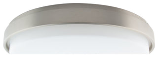 Lithium LED Round Flush Mount 5-CCT, Brushed Nickel, 18", Without Backup Battery
