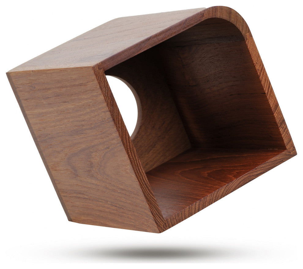 Designer Genuine Teak Tissue Box Cover