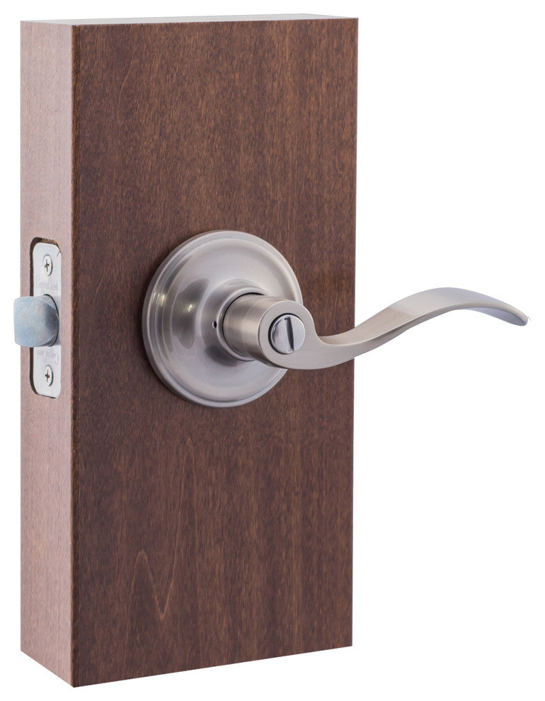Privacy Lever, Satin Stainless