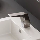 ALFI brand AB1470 Modern 1.2 GPM 1 Hole Bathroom Faucet - Brushed Nickel