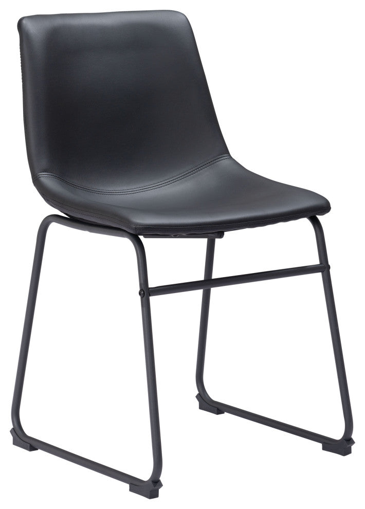 Smart Dining Chair, Set of 2 Black