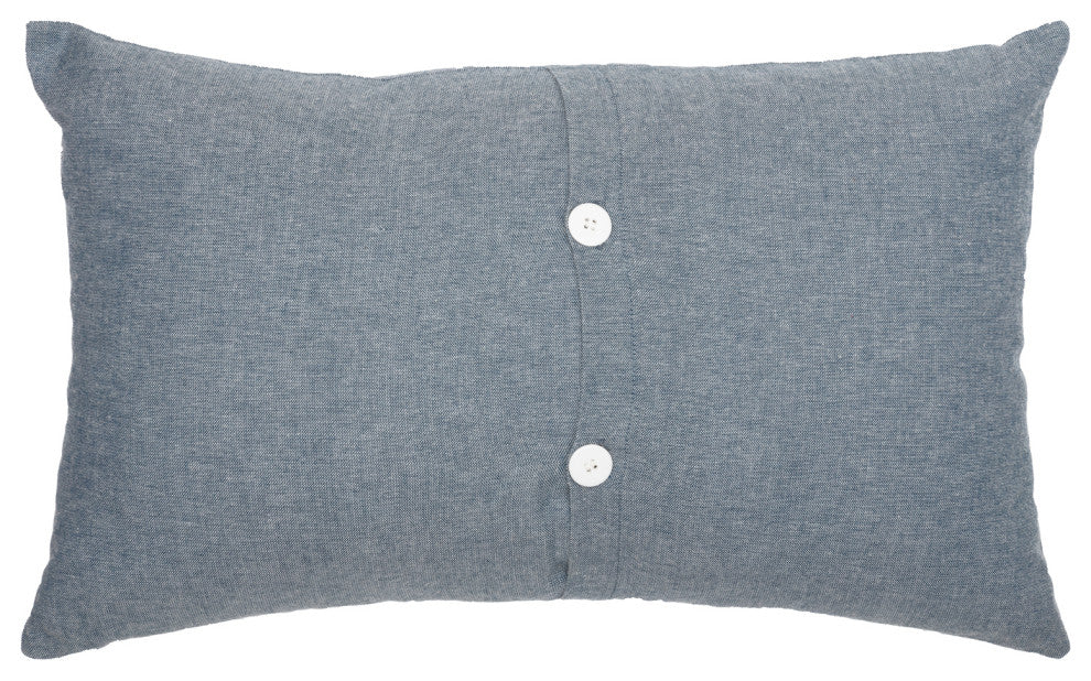 Sawyer Mill Blue Windmill Blade Pillow