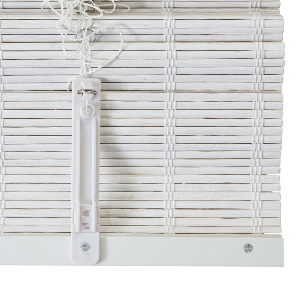 Bamboo Light Filtering Roman Shade 64L