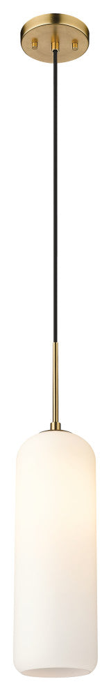 Zlite 732P22-HBR 1-Light Pendant, Matte Opal