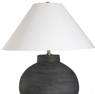 Uttermost Tramore Rustic Charcoal Table Lamp