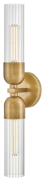 Hinkley Soren Large Sconce, Heritage Brass