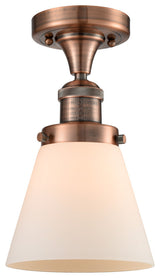 Innovations Lighting 517-1Ch-Ac-G61-Led 1 Light Dimmable Led Semi-Flush Mount