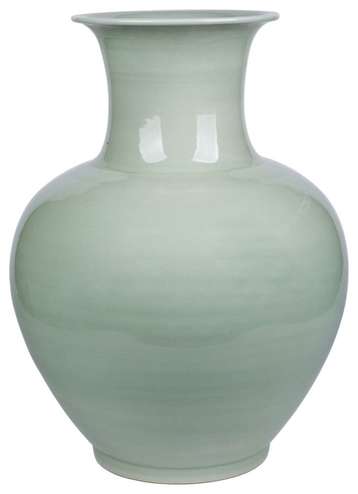 Lion Mouth Jar Mint Green