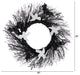 22" Halloween Ghost and Bats Twig Wreath