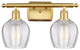 Innovations 516-2W-SG-G462-6-LED 2 Light Bath Vanity Light, Satin Gold