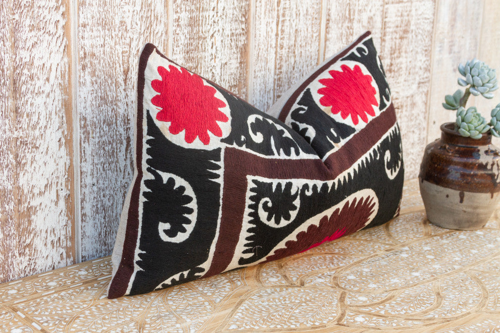 Zeb Gul Suzani Lumbar Pillow