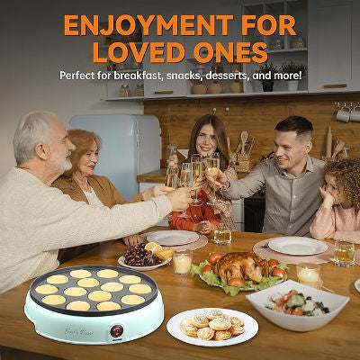 Cake Pop Maker Machine Set with Cake Pop Stand, Dutch Pancake Griddle