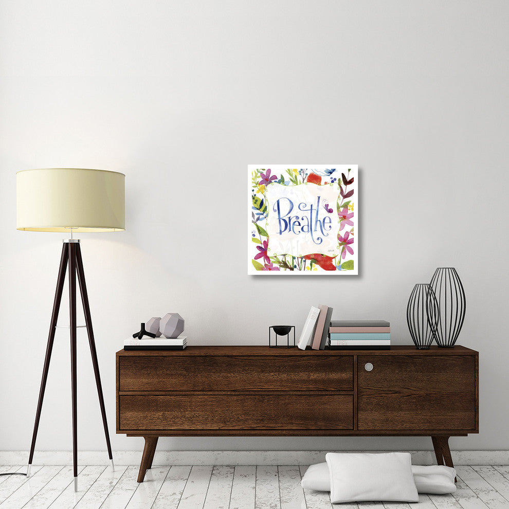 "Breathe" Digital Paper Print by Anne Tavoletti, 26"x26"