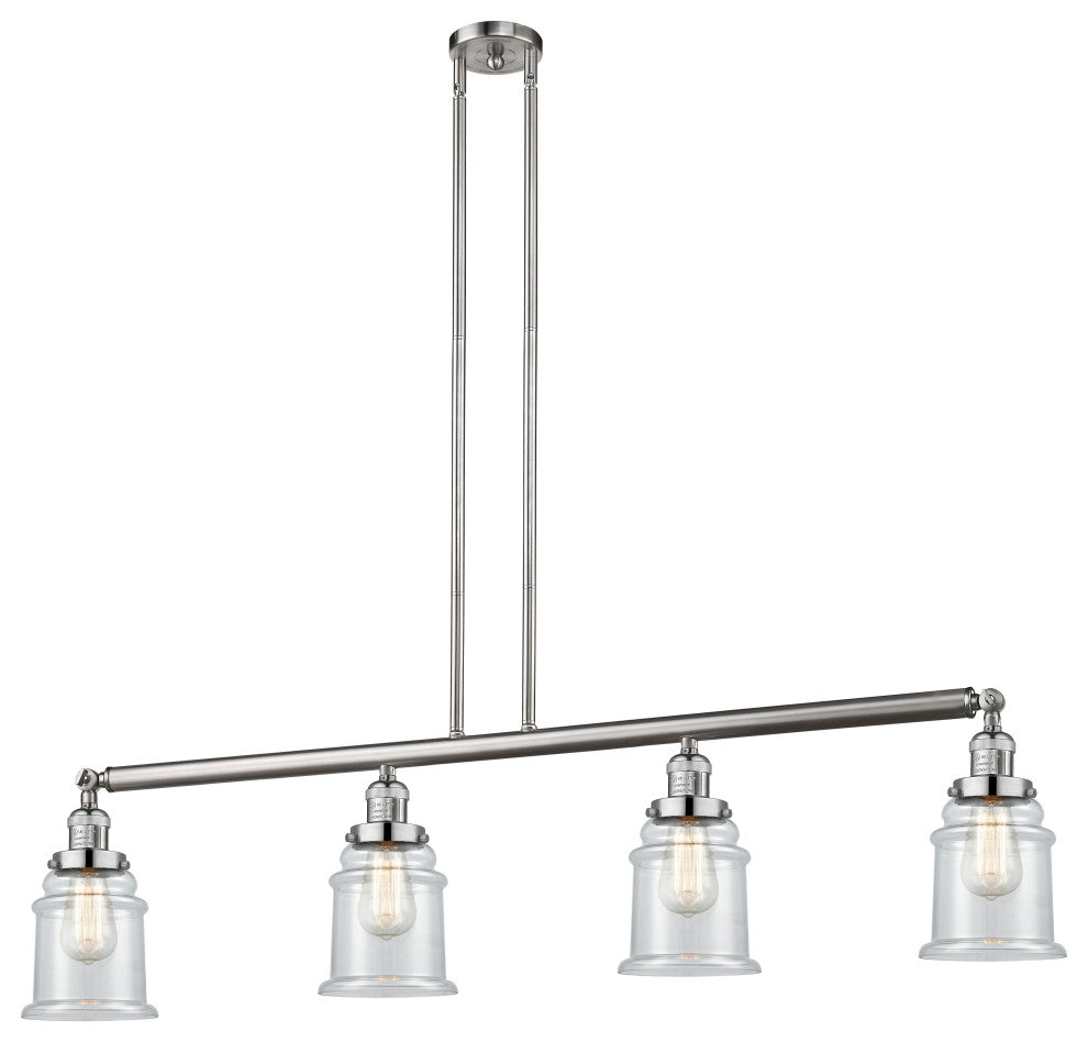 Innovations Lighting 214-Sn-S-G182 4 Light 48" Adjustable Island Light