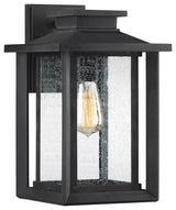 Wakefield 1-Light Outdoor Lantern, Earth Black