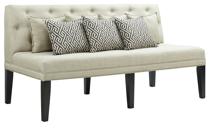 Picket House Mara Sofa With Seven Pillows