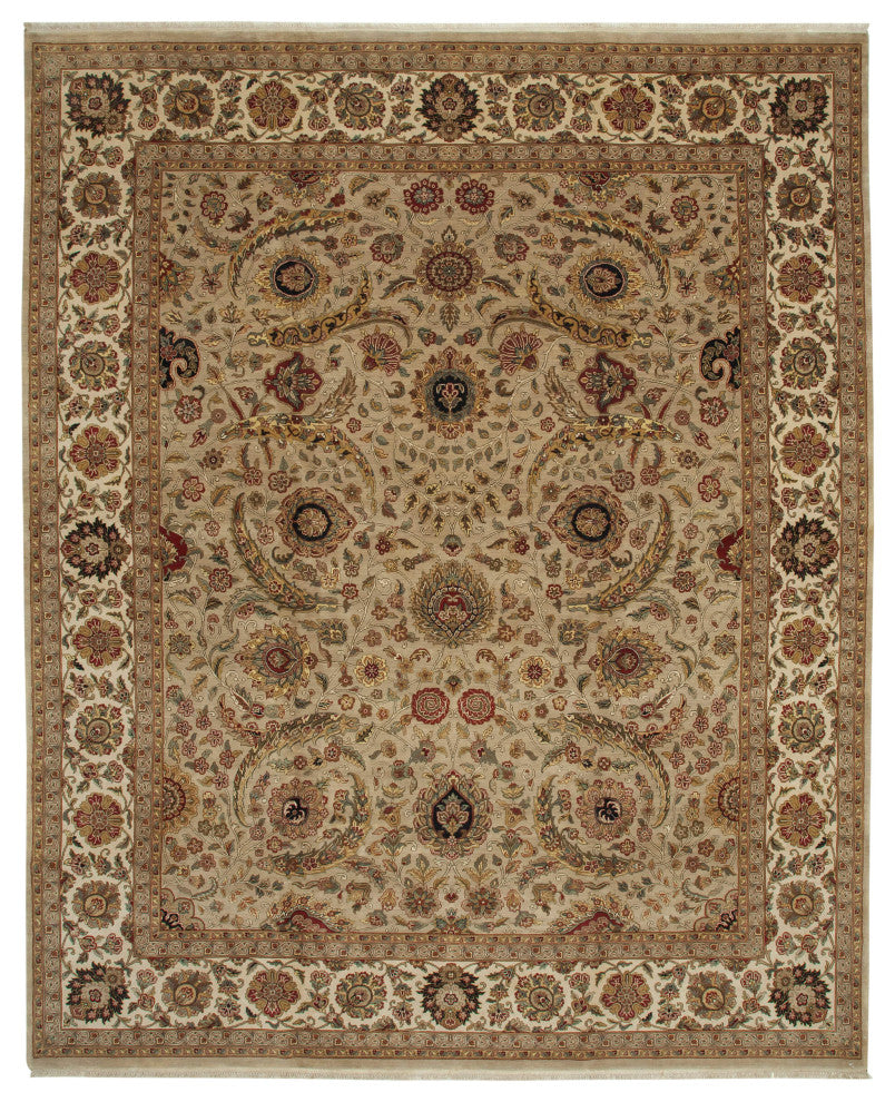 Rug N Carpet - Handmade Oriental 12' 3" x 15' 2" Large Oushak Area Rug