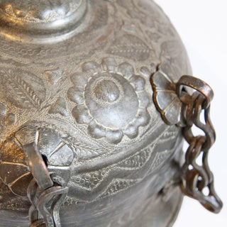 Consigned Antique India Copper Chapati Box