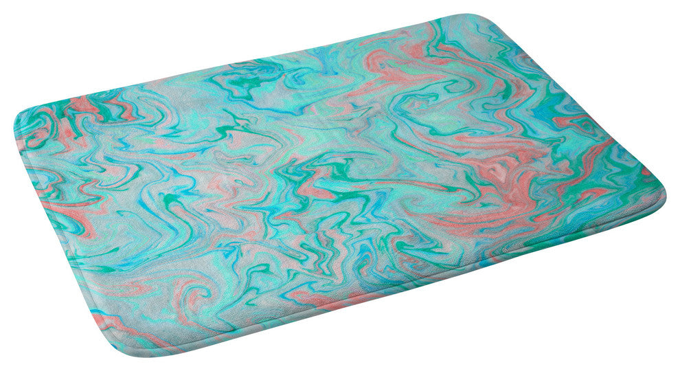 Lisa Argyropoulos Marble Twist Memory Foam Bath Mat