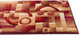 Well Woven Brooklyn South Street Red Modern Geometric Runner Rug