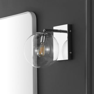 Safavieh Seoul 8.5" Wall Sconce, Chrome