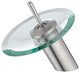 Torino Falls Single Hole Bathroom Faucet, Satin Nickel